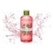 Yves Rocher Raspberry And Peppermint Energizing Bath And Shower Gel 400ml